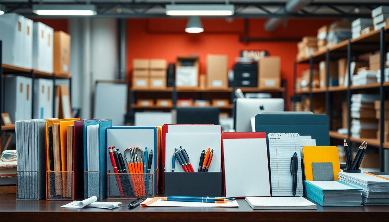 Accesorios de Papelería para Empresas